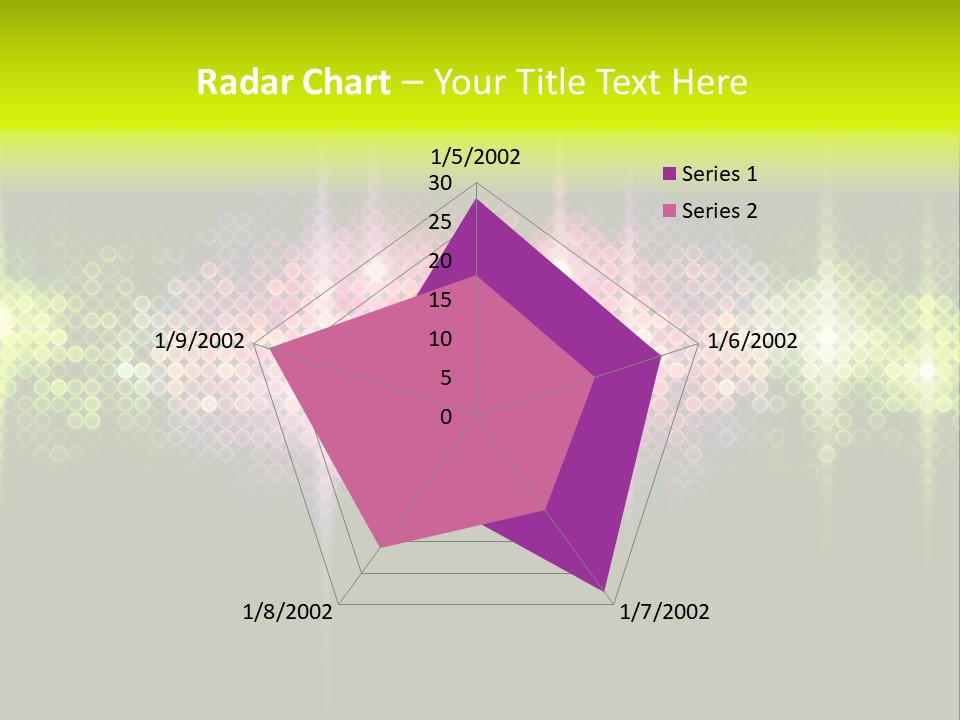 Licht Club Blau PowerPoint Template