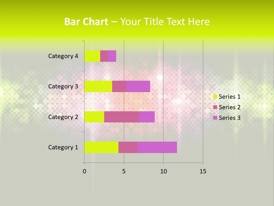 Licht Club Blau PowerPoint Template