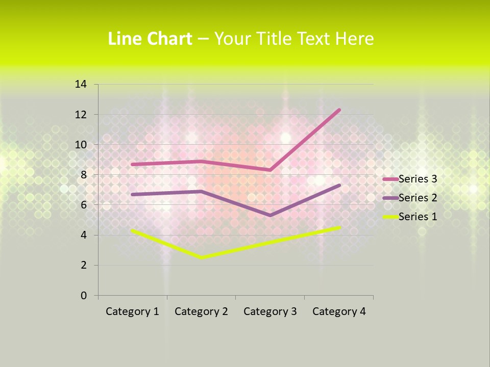 Licht Club Blau PowerPoint Template