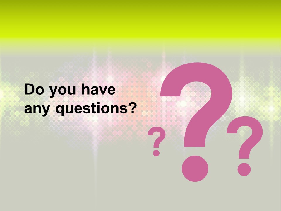 Licht Club Blau PowerPoint Template