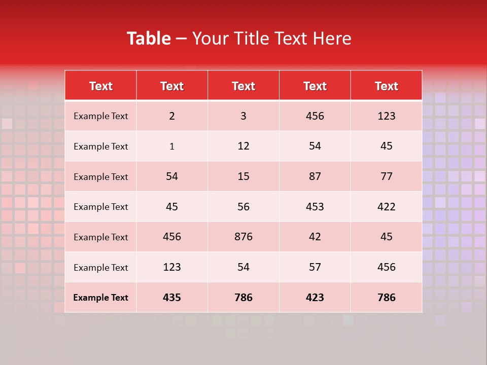 Mosaik Glitter Bunt PowerPoint Template