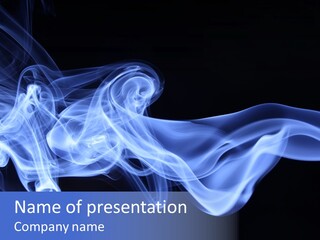 Aromatherapy Ghost White PowerPoint Template