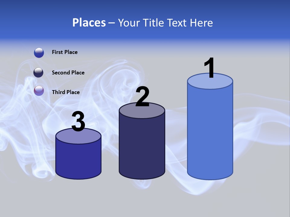 Aromatherapy Ghost White PowerPoint Template