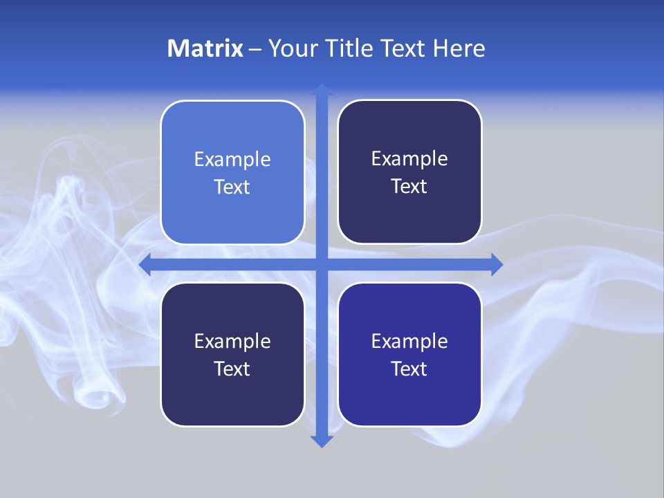 Aromatherapy Ghost White PowerPoint Template