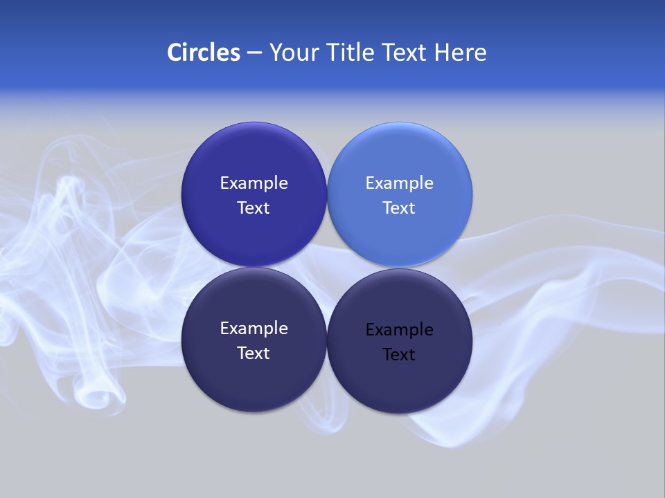 Aromatherapy Ghost White PowerPoint Template