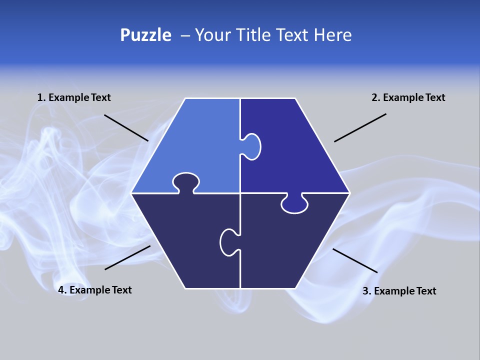 Aromatherapy Ghost White PowerPoint Template