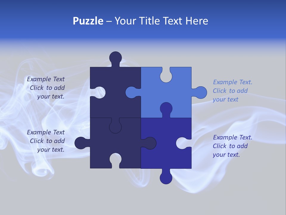 Aromatherapy Ghost White PowerPoint Template