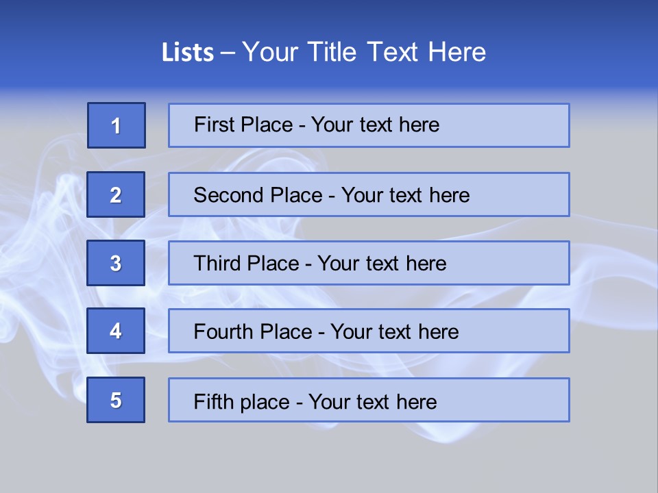 Aromatherapy Ghost White PowerPoint Template