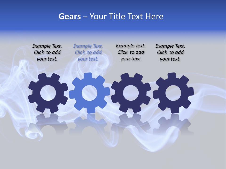 Aromatherapy Ghost White PowerPoint Template