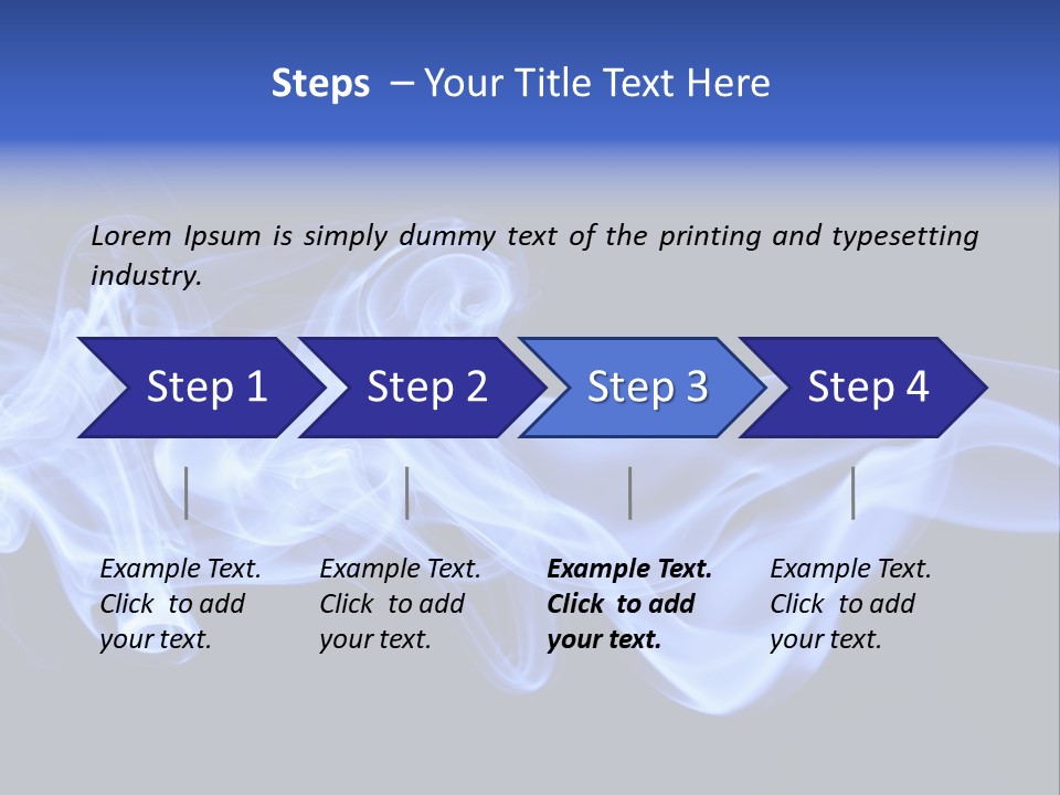 Aromatherapy Ghost White PowerPoint Template
