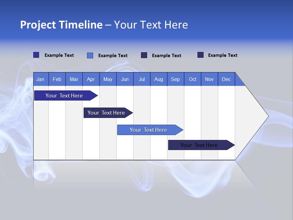 Aromatherapy Ghost White PowerPoint Template
