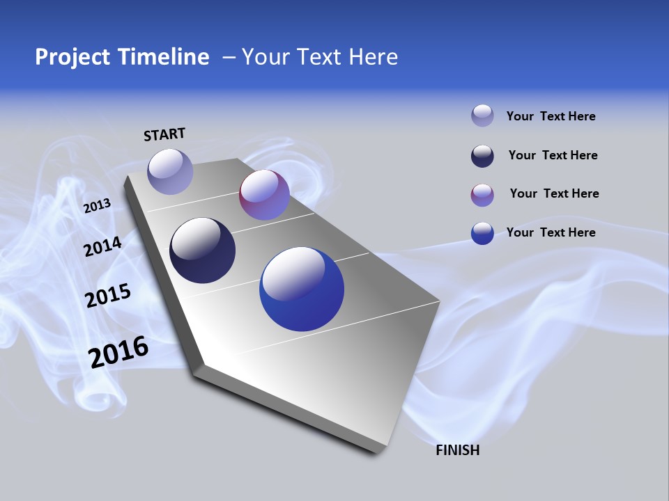 Aromatherapy Ghost White PowerPoint Template