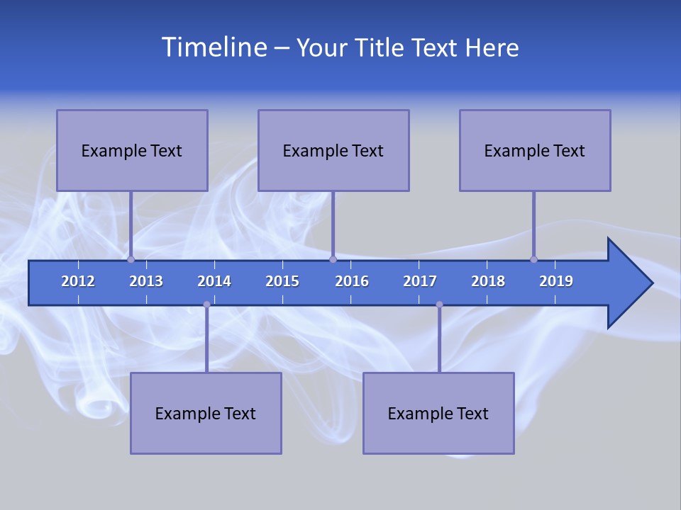 Aromatherapy Ghost White PowerPoint Template