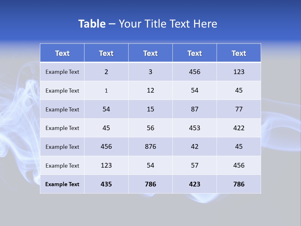 Aromatherapy Ghost White PowerPoint Template