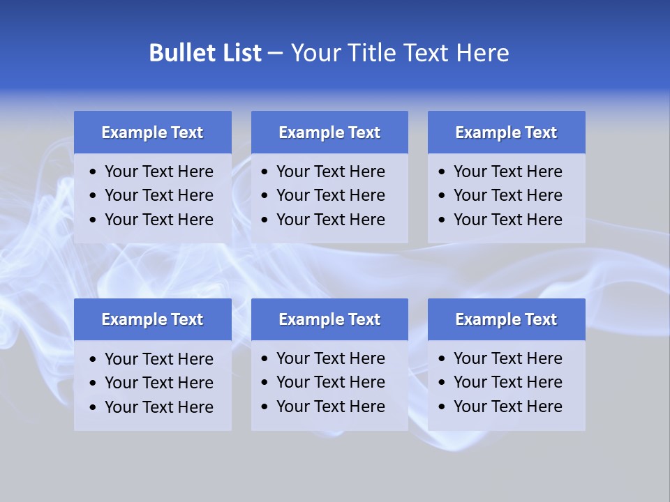 Aromatherapy Ghost White PowerPoint Template