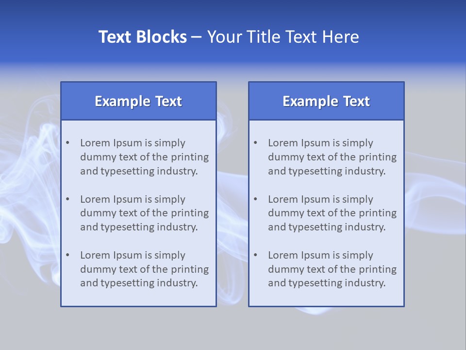 Aromatherapy Ghost White PowerPoint Template