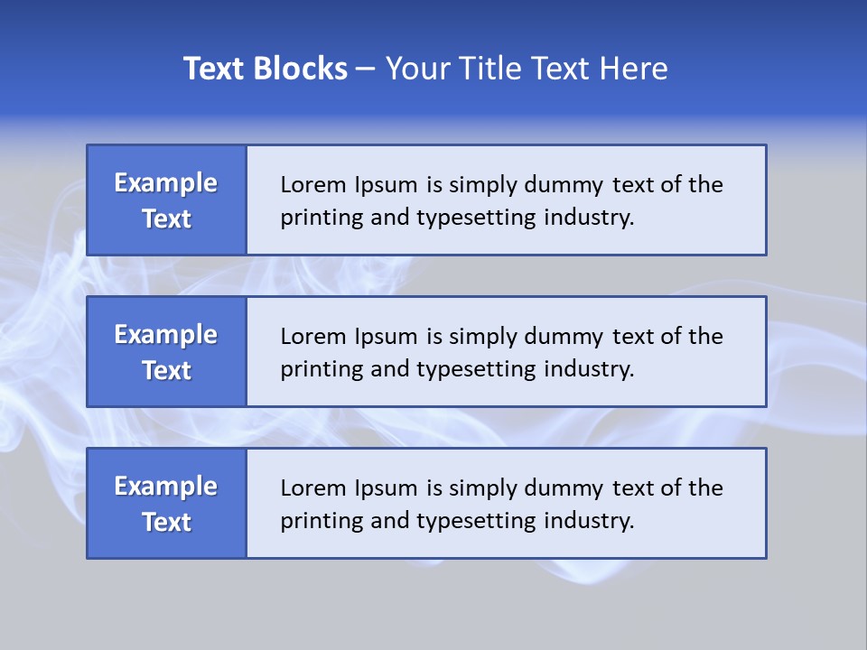 Aromatherapy Ghost White PowerPoint Template