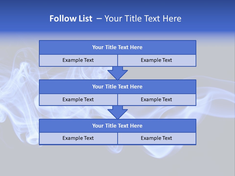 Aromatherapy Ghost White PowerPoint Template