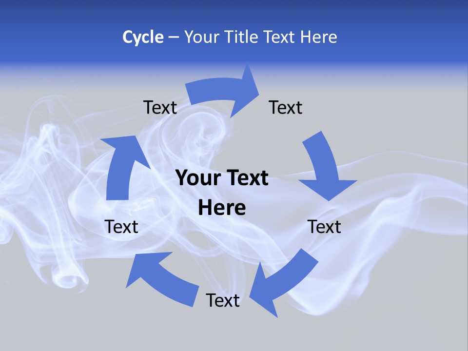 Aromatherapy Ghost White PowerPoint Template