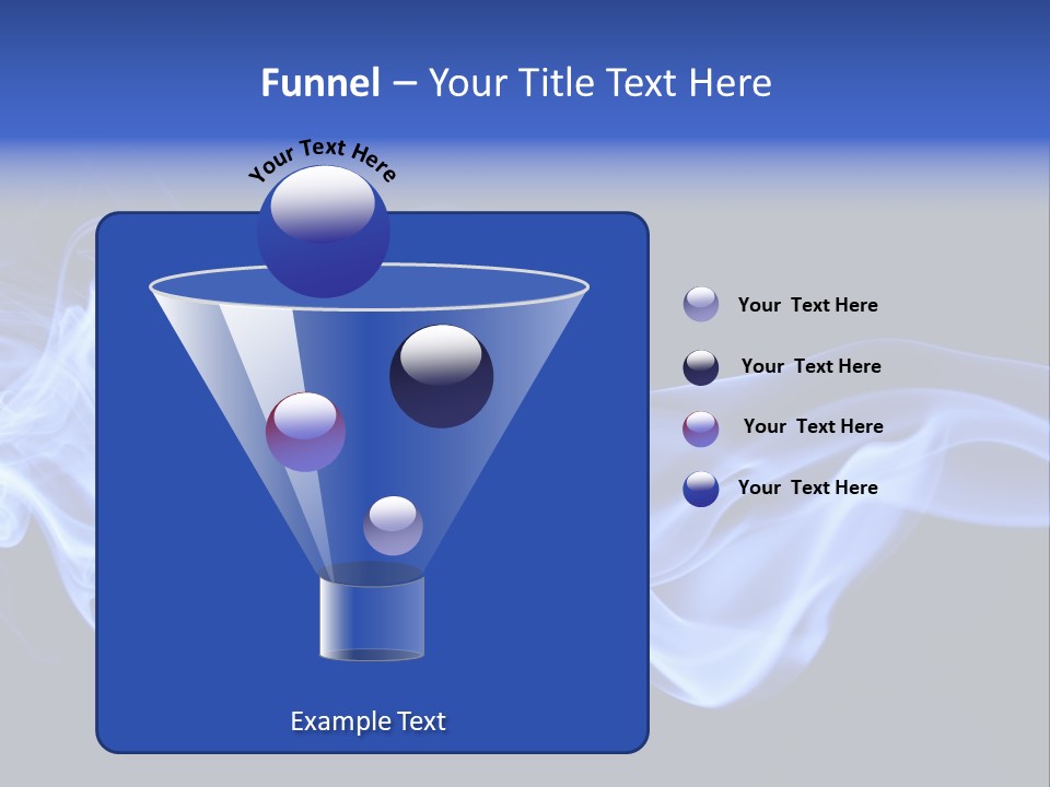 Aromatherapy Ghost White PowerPoint Template