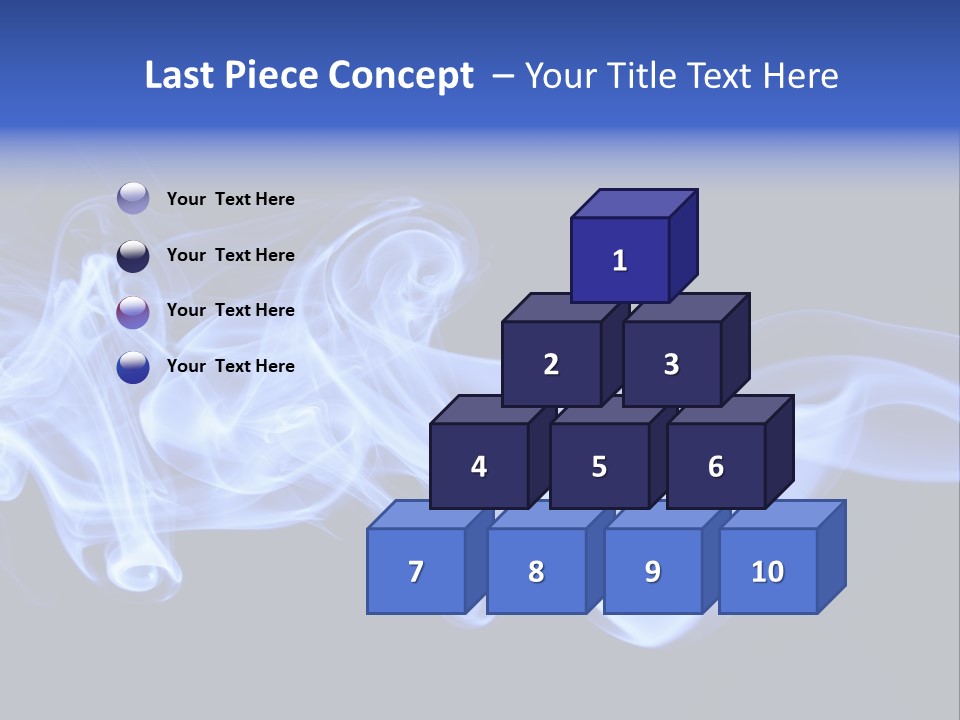 Aromatherapy Ghost White PowerPoint Template