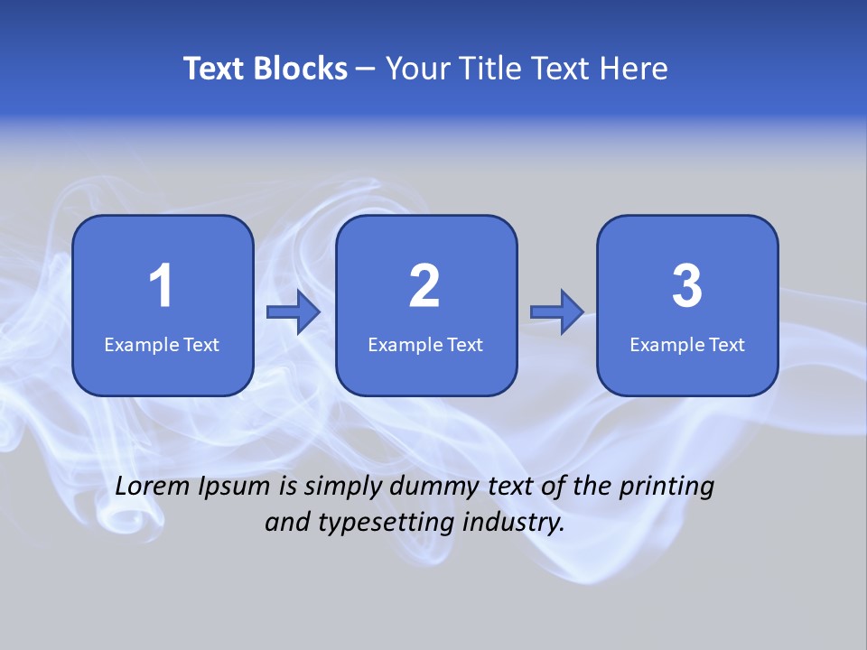 Aromatherapy Ghost White PowerPoint Template