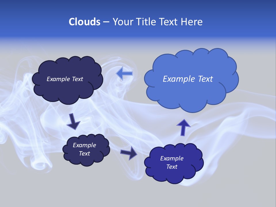 Aromatherapy Ghost White PowerPoint Template