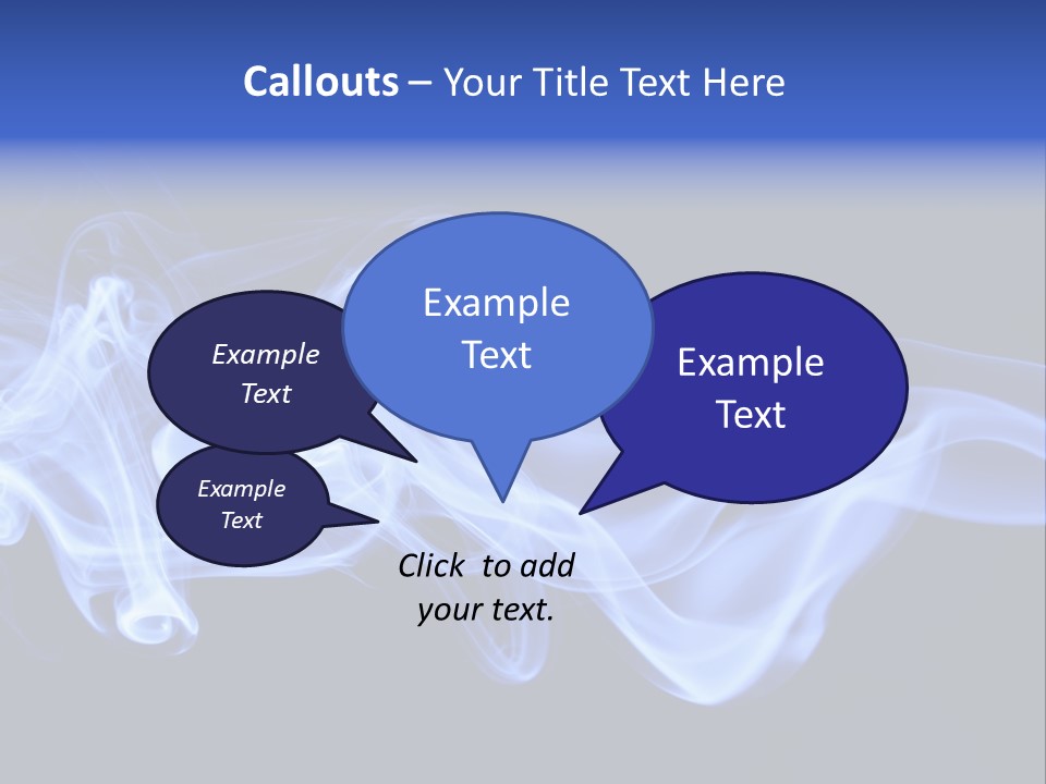 Aromatherapy Ghost White PowerPoint Template