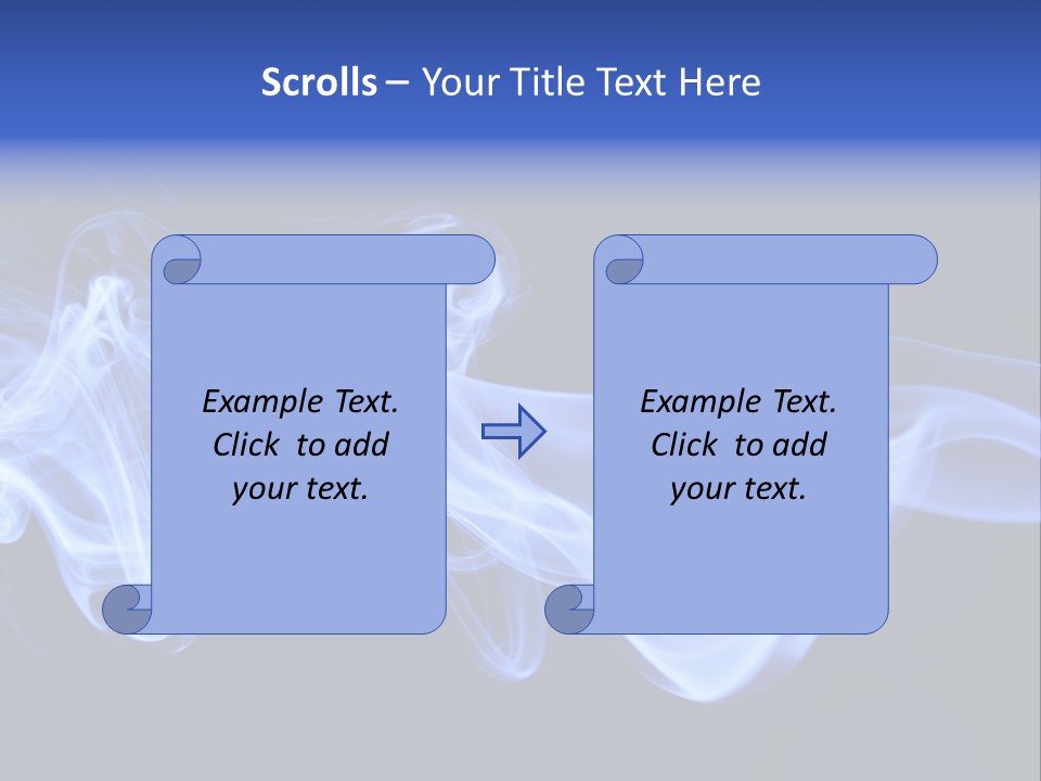 Aromatherapy Ghost White PowerPoint Template