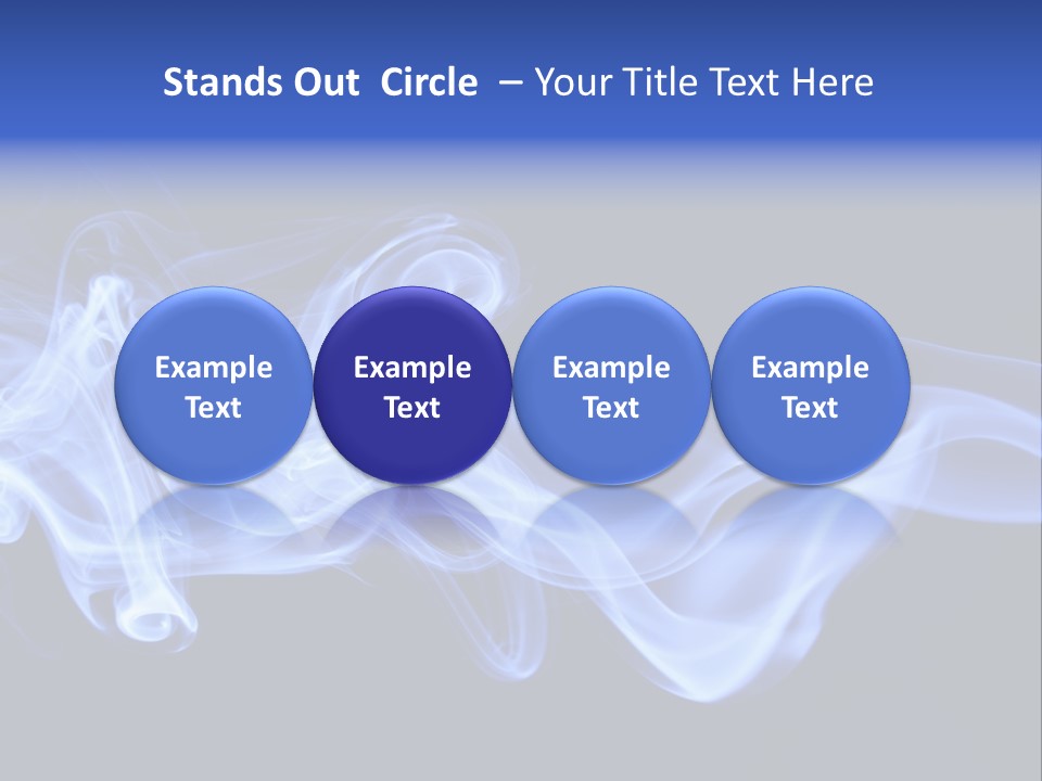 Aromatherapy Ghost White PowerPoint Template