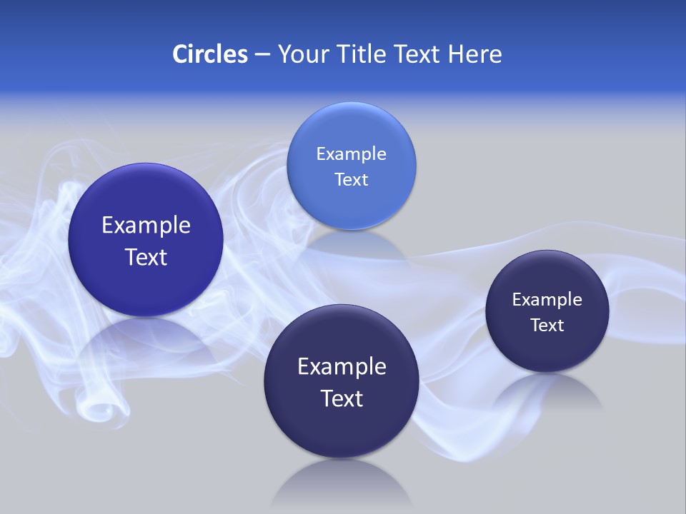 Aromatherapy Ghost White PowerPoint Template