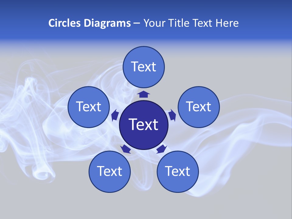 Aromatherapy Ghost White PowerPoint Template