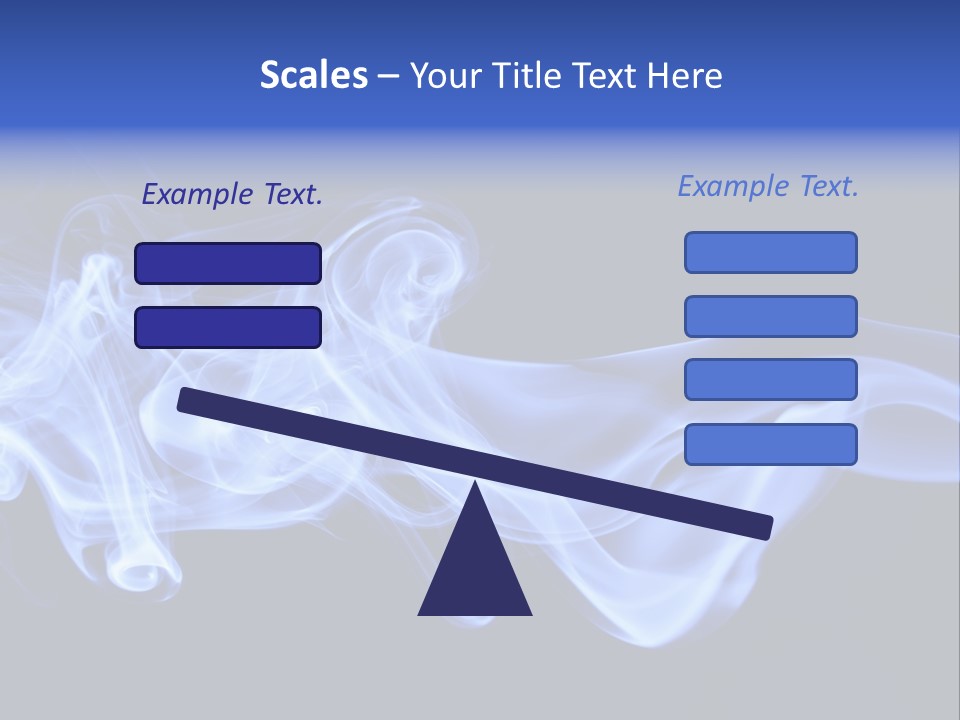 Aromatherapy Ghost White PowerPoint Template
