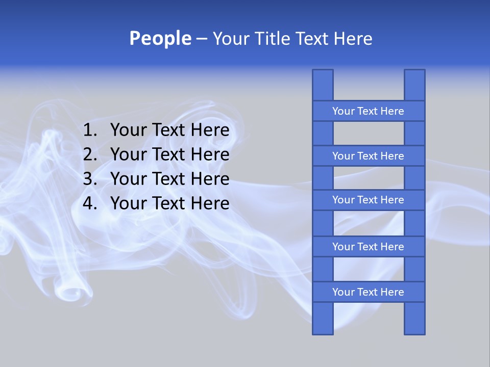 Aromatherapy Ghost White PowerPoint Template