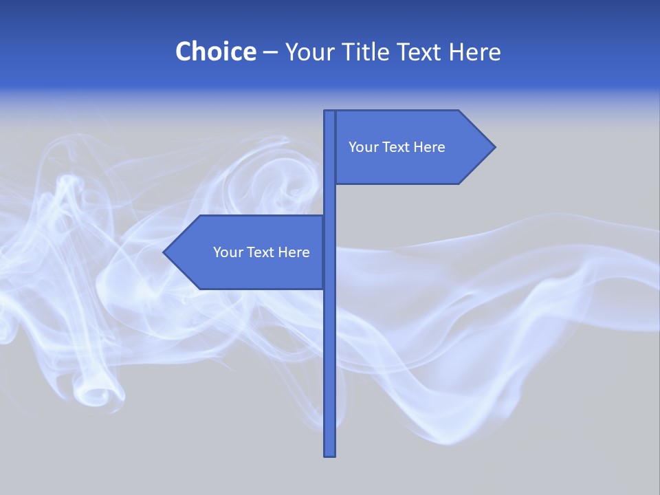 Aromatherapy Ghost White PowerPoint Template