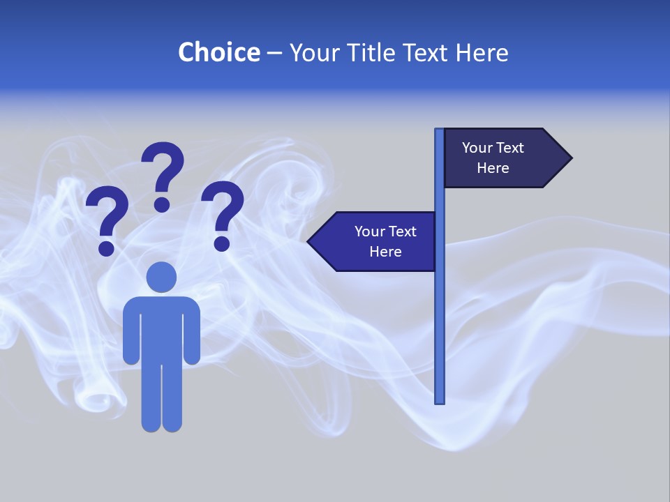 Aromatherapy Ghost White PowerPoint Template