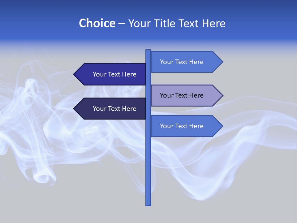 Aromatherapy Ghost White PowerPoint Template