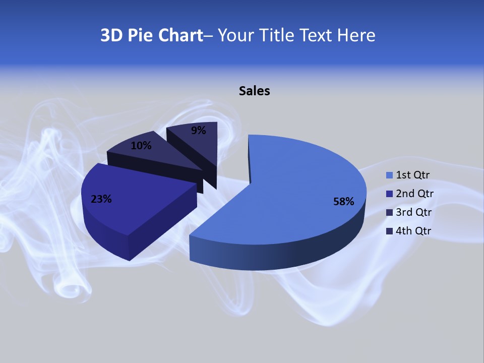 Aromatherapy Ghost White PowerPoint Template