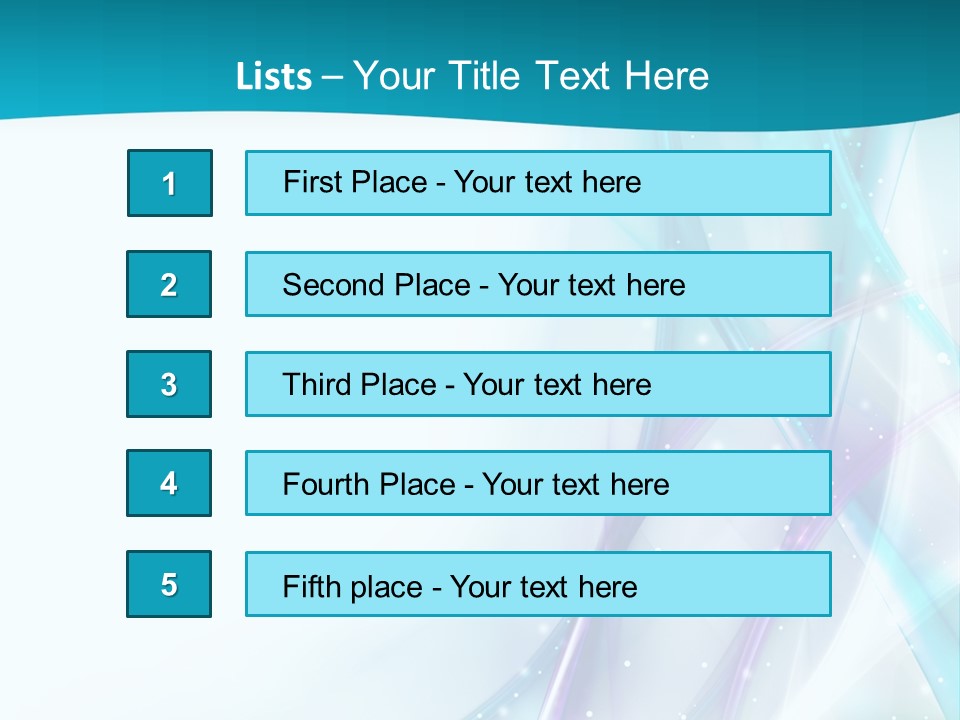 Decoration Space Render PowerPoint Template