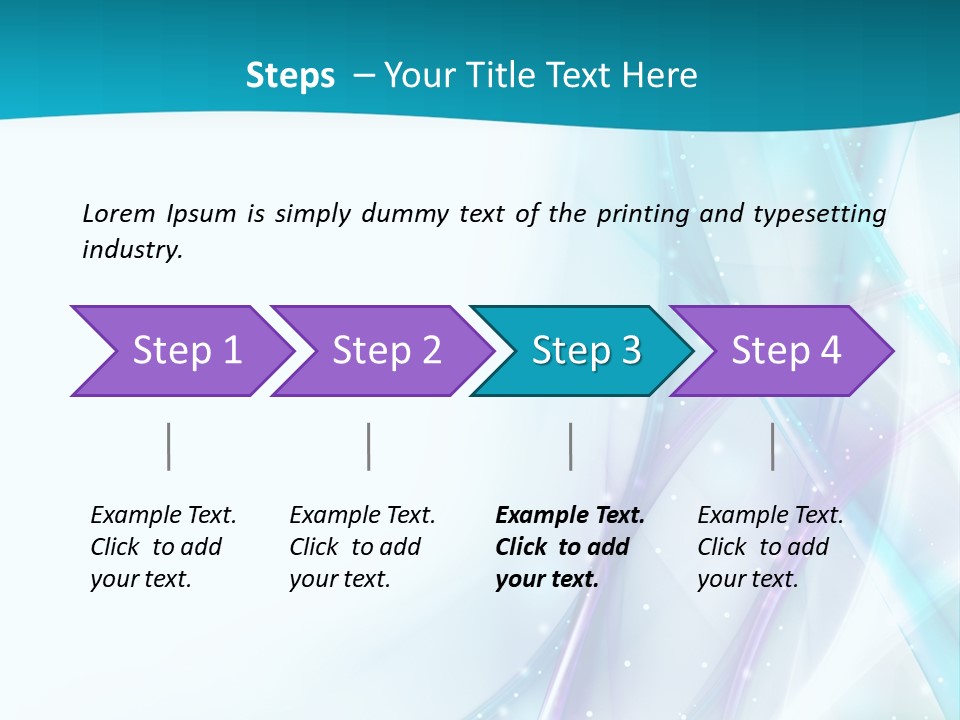 Decoration Space Render PowerPoint Template