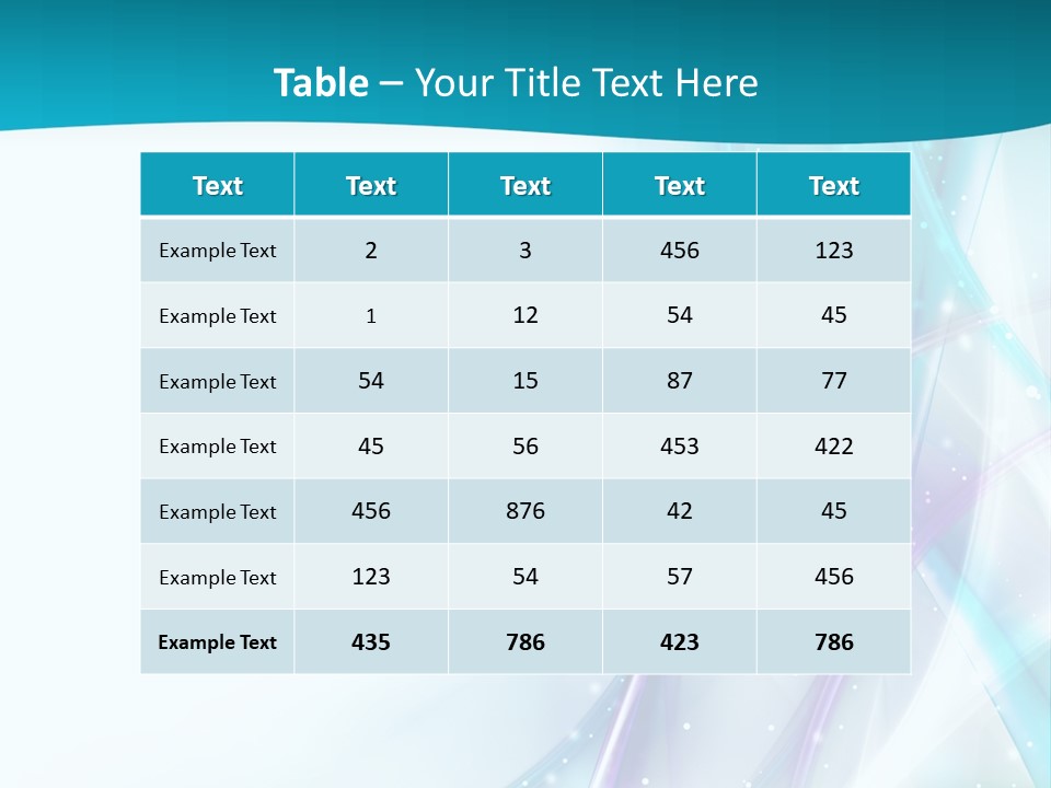 Decoration Space Render PowerPoint Template