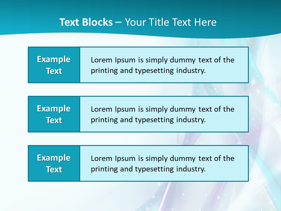 Decoration Space Render PowerPoint Template
