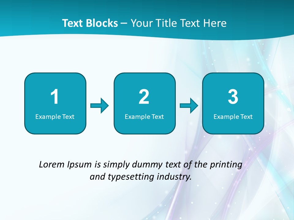 Decoration Space Render PowerPoint Template