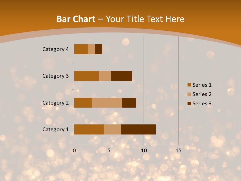Golden Fire Winter PowerPoint Template