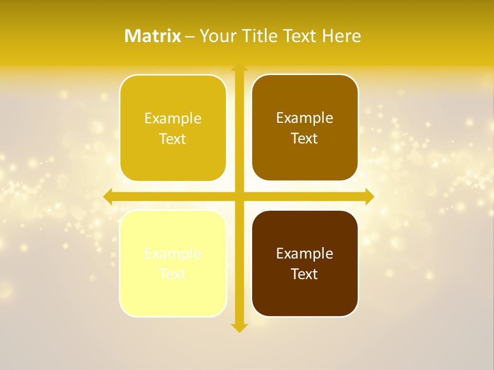 Rich Glitter Art PowerPoint Template