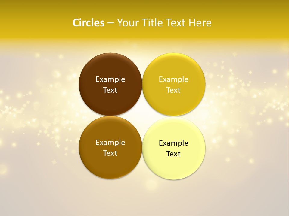 Rich Glitter Art PowerPoint Template