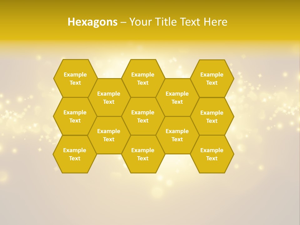 Rich Glitter Art PowerPoint Template