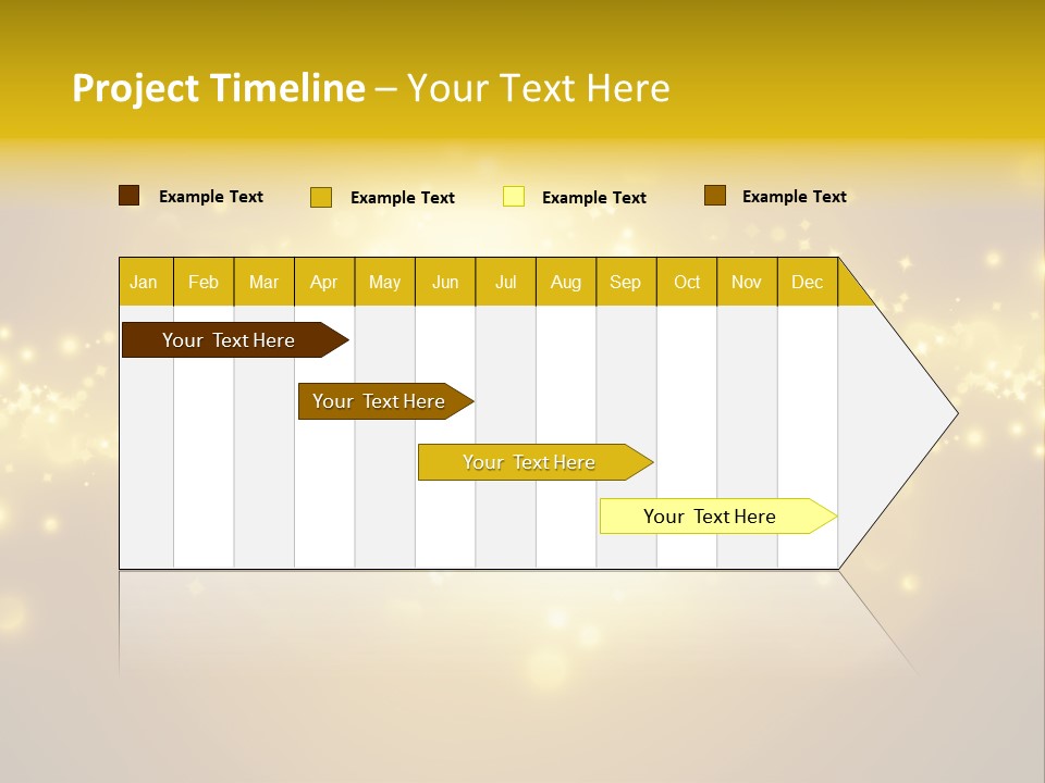 Rich Glitter Art PowerPoint Template