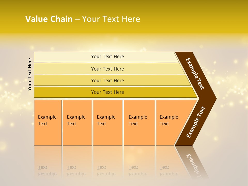 Rich Glitter Art PowerPoint Template