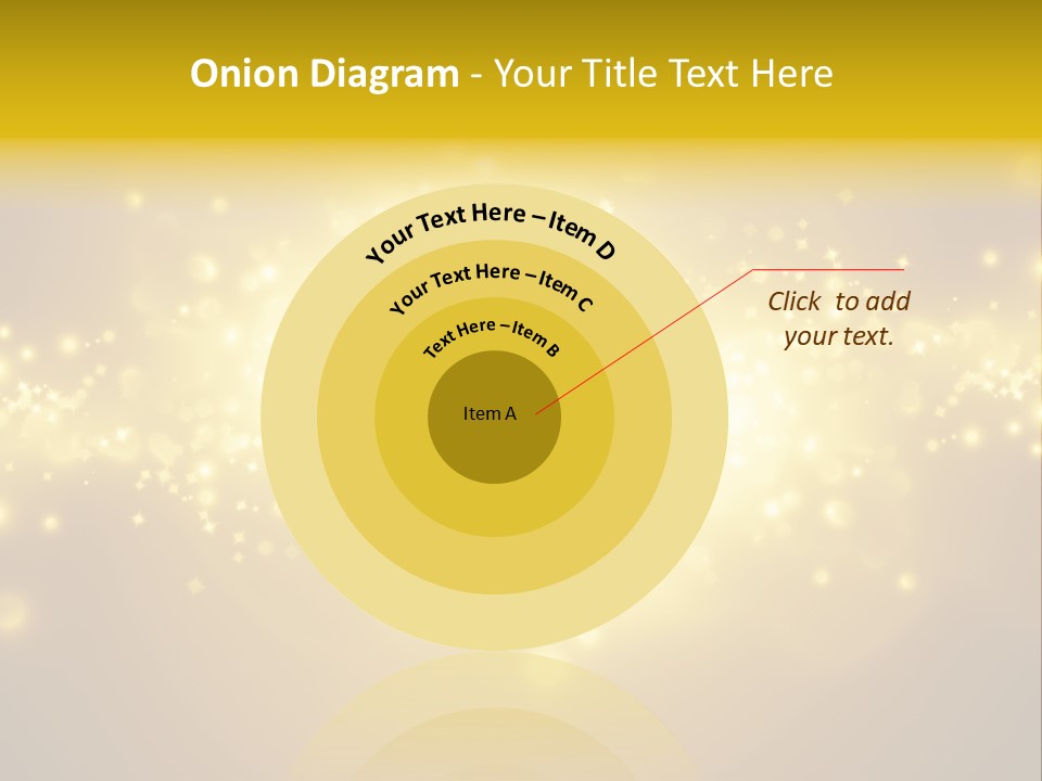 Rich Glitter Art PowerPoint Template